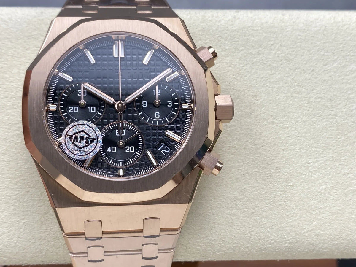 Luxury Mechanical Watch Super Quality Waterproof 41mm with APS Factory 4401 Movement 26240 Multi-Function Chrono Watch