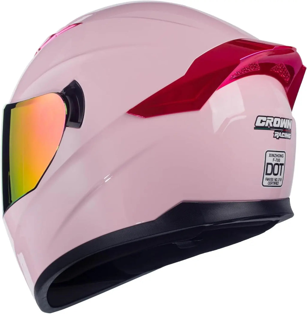 Motorcycle Helmets Street Bike Full Face Motorcycle Helmet Motorbike for Adults DOT Approved Helmets F-700