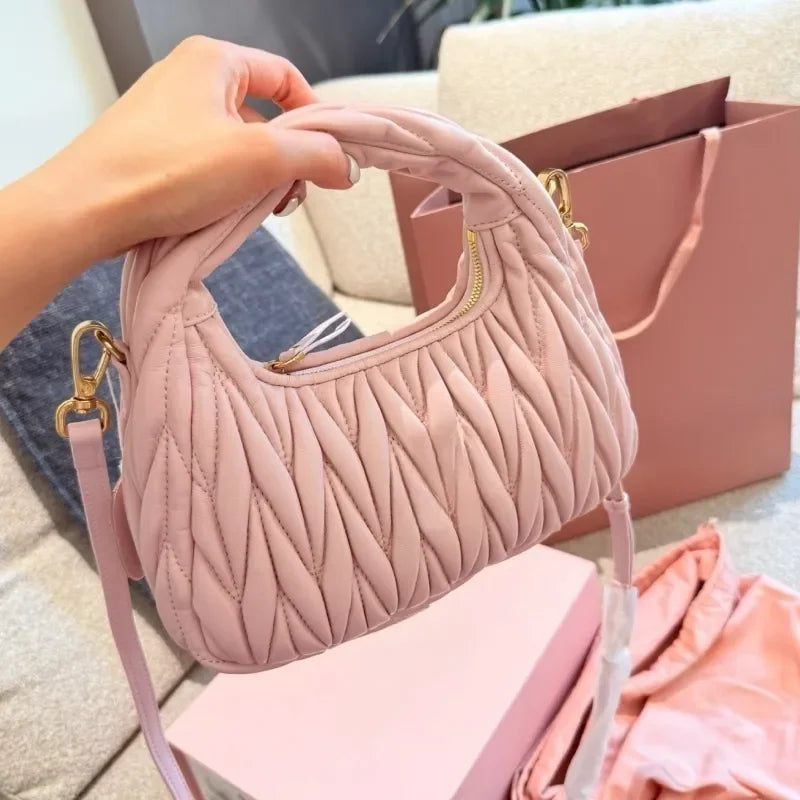 Designer New Women Quality Flower Canvas Wallet Leather Purse Crossbody Clutch Tote card holder luxury purse Crossbody Bags