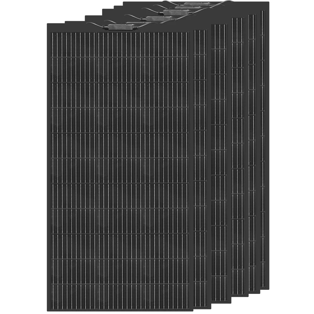 120W - 1200W Flexible Solar Panel Charger Cell 240W 360W 480W 720W for Battery Home Boat Marine RV Cabin Van Car Uneven Surfaces