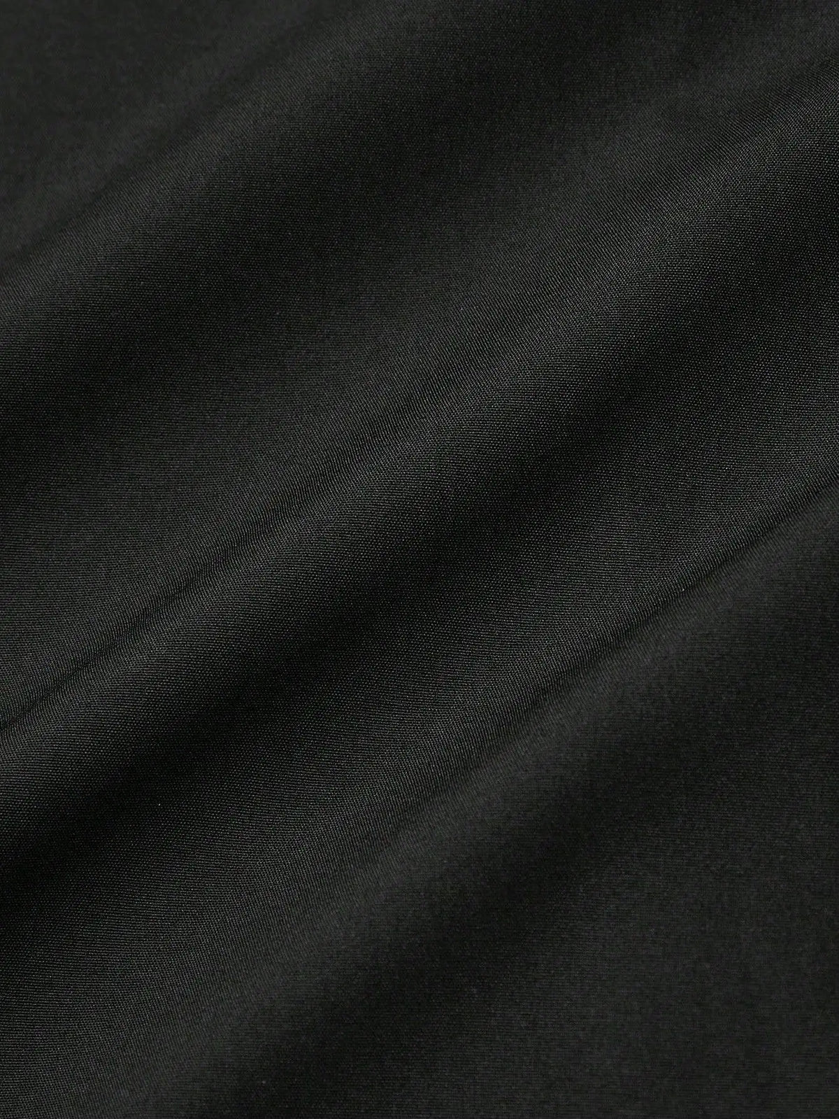 Men's Black Short Sleeve Button-Up Shirt with Cat Graphic Print
