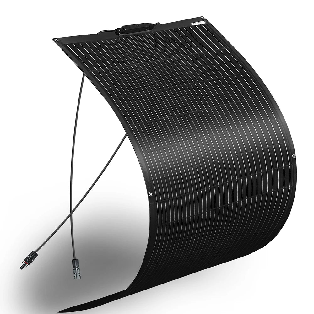 120W - 1200W Flexible Solar Panel Charger Cell 240W 360W 480W 720W for Battery Home Boat Marine RV Cabin Van Car Uneven Surfaces
