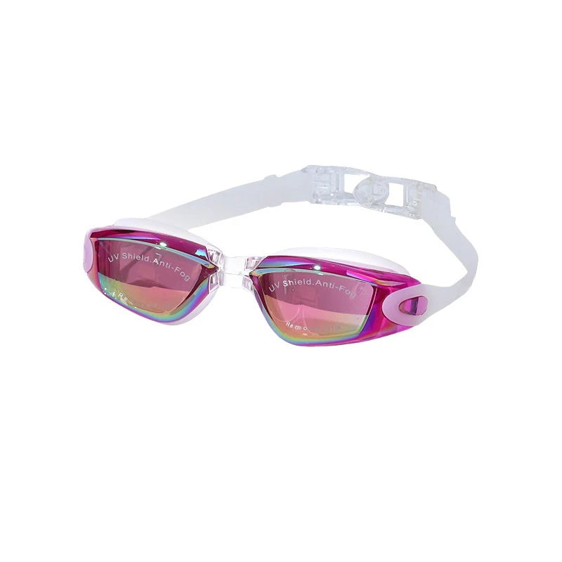 Adults Plating Swim Eyewear Goggles Men Women Professional Water Sport Swimming Accessories Colorful Anti Fog Waterproof Glasses