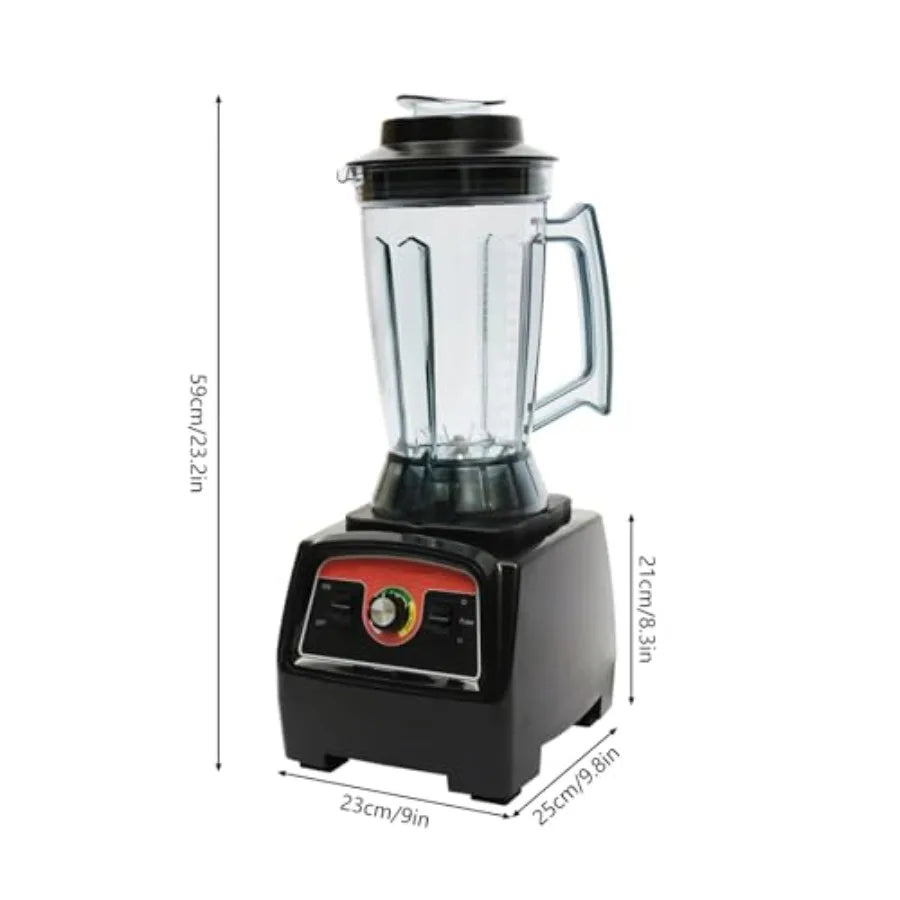 Professional Kitchen Blender 2800W with 131Oz Jar 57 000RPM Variable Speed Pulse Black for Smoothies Ice Crush Frozen Drinks