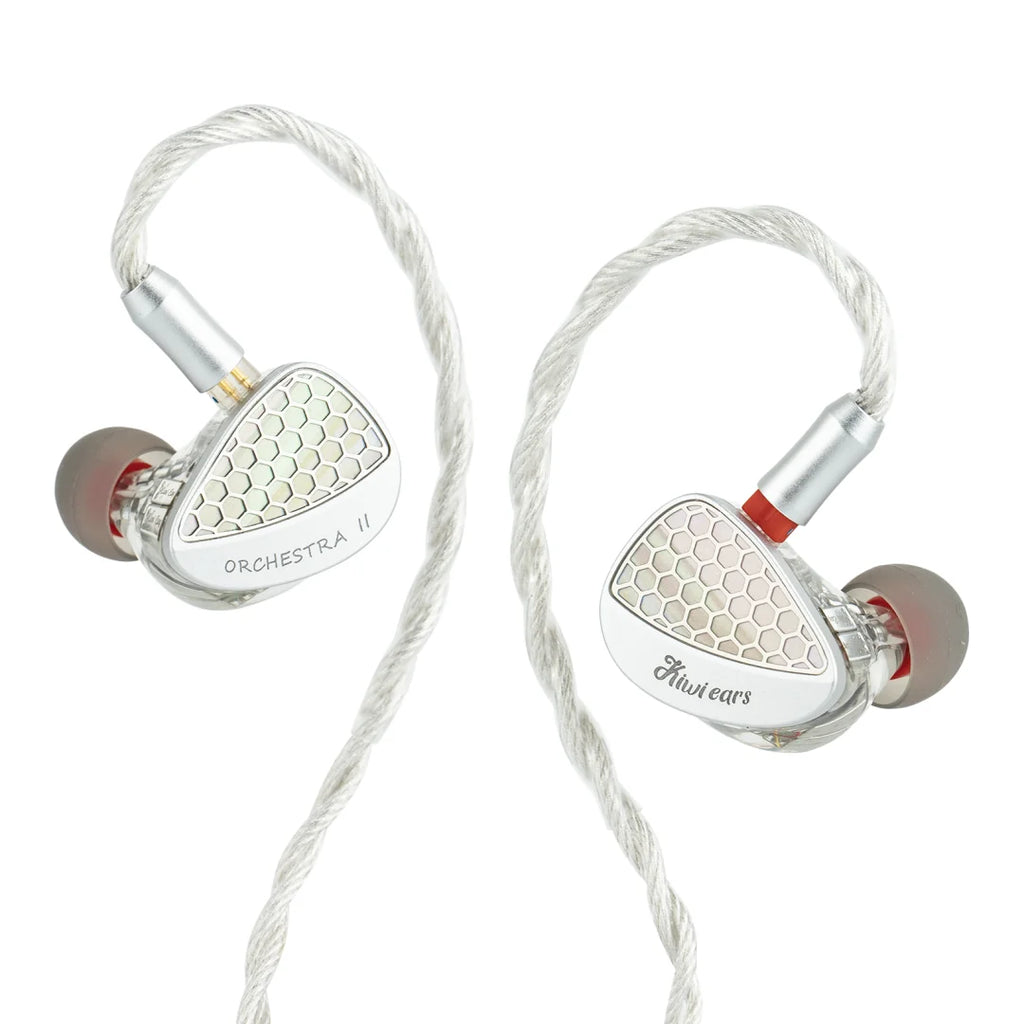 Linsoul Kiwi Ears Orchestra II 10BA Professional In-Ear Monitor with Superlative Tonal Balance Total Noise Isolation Made