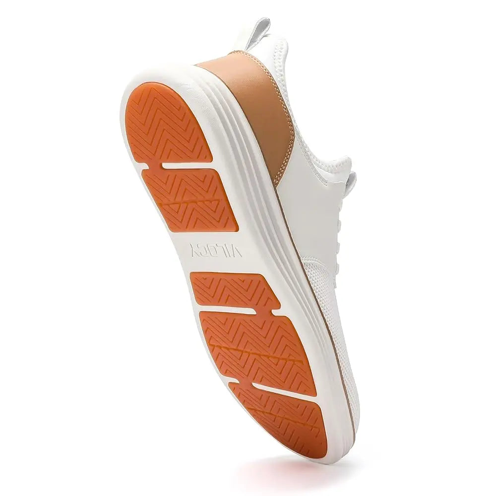 Mens Slip On Casual Dress Shoes Hands Free Fashion Sneakers Mesh Tennis Walking Work Shoes Comfortable Breathable Lightweigh