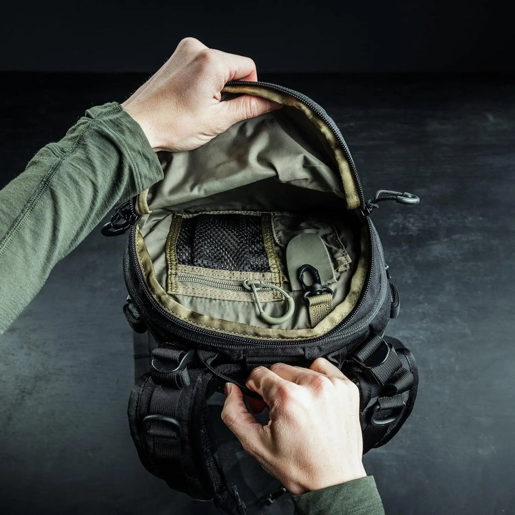 Durable EDC Backpack for Office and Outdoor Adventures with MOLLE Webbing