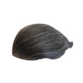 【TIMIA】Men's Wig Soft PU Material 0.1mm Toupee black 130% Invisible Skin Men's Hairpiece #1B20 8*10inch 130% Densit