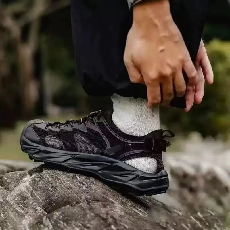 Riverrunning Sandals - Outdoor Water Shoes for Men & Women, Breathable-Cushioned Casual Camping Sandals, Couple's Style Footwear