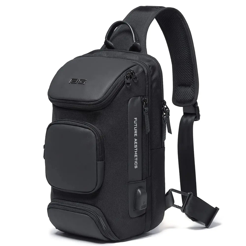 Sling Bag, Waterproof Shoulder Bag for Men, Casual Sports Sling Bag, Every Day Bag for Men…
