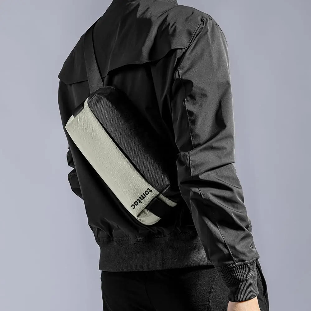 Compact Sling Bag 3L-10L, Minimalist Crossbody Bag Chest Shoulder Pack for Men Women,