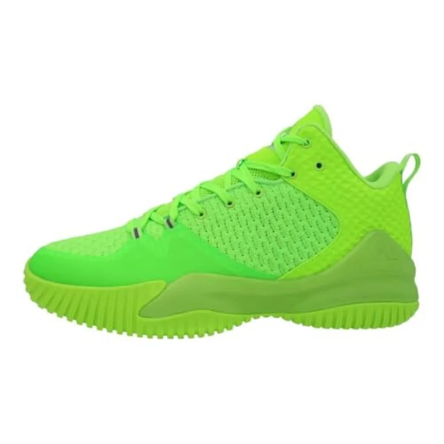 PEAK High Top Mens Basketball Shoes Lou Williams Streetball Master Breathable Outdoor Sneakers Cushioning Shoes for Fitness