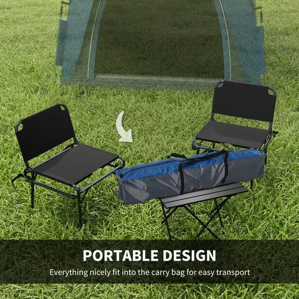 4 Person Pop Up Tent Automatic Hydraulic Quick Setup Camping Family Travel Shelter with Windows Carry Bag Included Outdoor