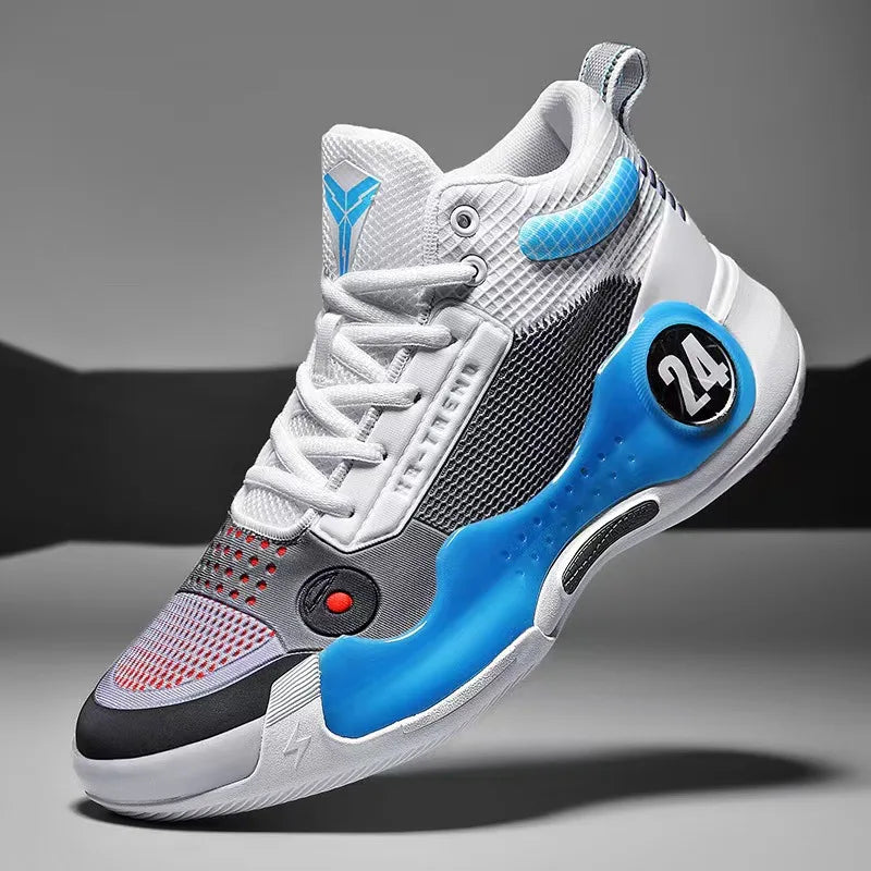 2026 New Fashion Basketball Shoes for Men Women High Top Durable Anti-slip Couple Sneakers Sports Training Casual Shoes