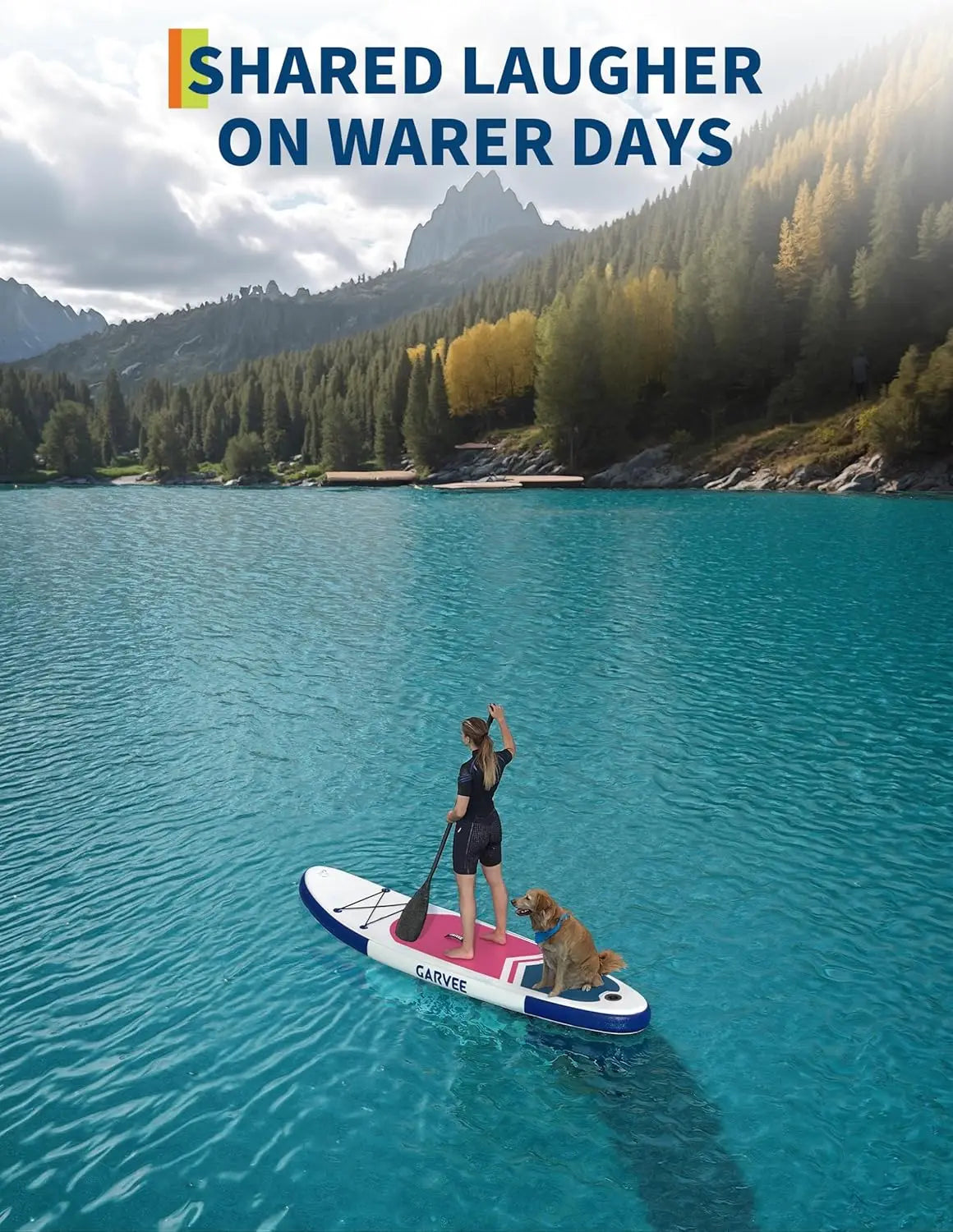 10.6FT/11FT Portable Inflatable Stand Up Paddle Board -Complete SUP Kit for All Skill Levels with Accessories