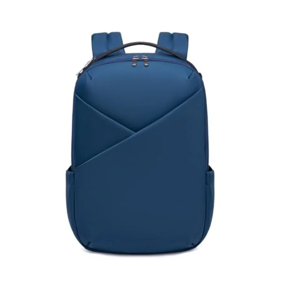 Origami Laptop Backpack for Work and Travel - Fits 16 MacBook Pro - Lightweight Business Bag - Men and Women Navy