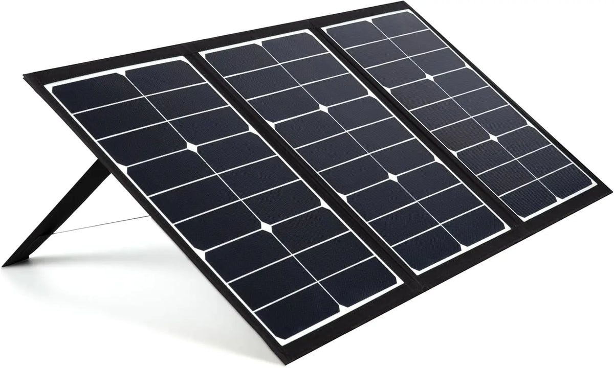 60W Portable Solar Panel with QC 3.0 USB & USB-C, DC Output for Power Stations, Phones, Laptops - Ideal for Camping, RVs, Travel