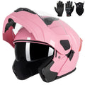 Helmets Motorcycles Full Helmet Dual Lenses Facelifted Helmets All Season Universal Summer Cycling Half Helmets Portable Fashion