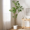 240CM Artificial Pieris Tree Realistic Fake Pieris Plant for Indoor Outdoor Home Garden Entryway Decoration