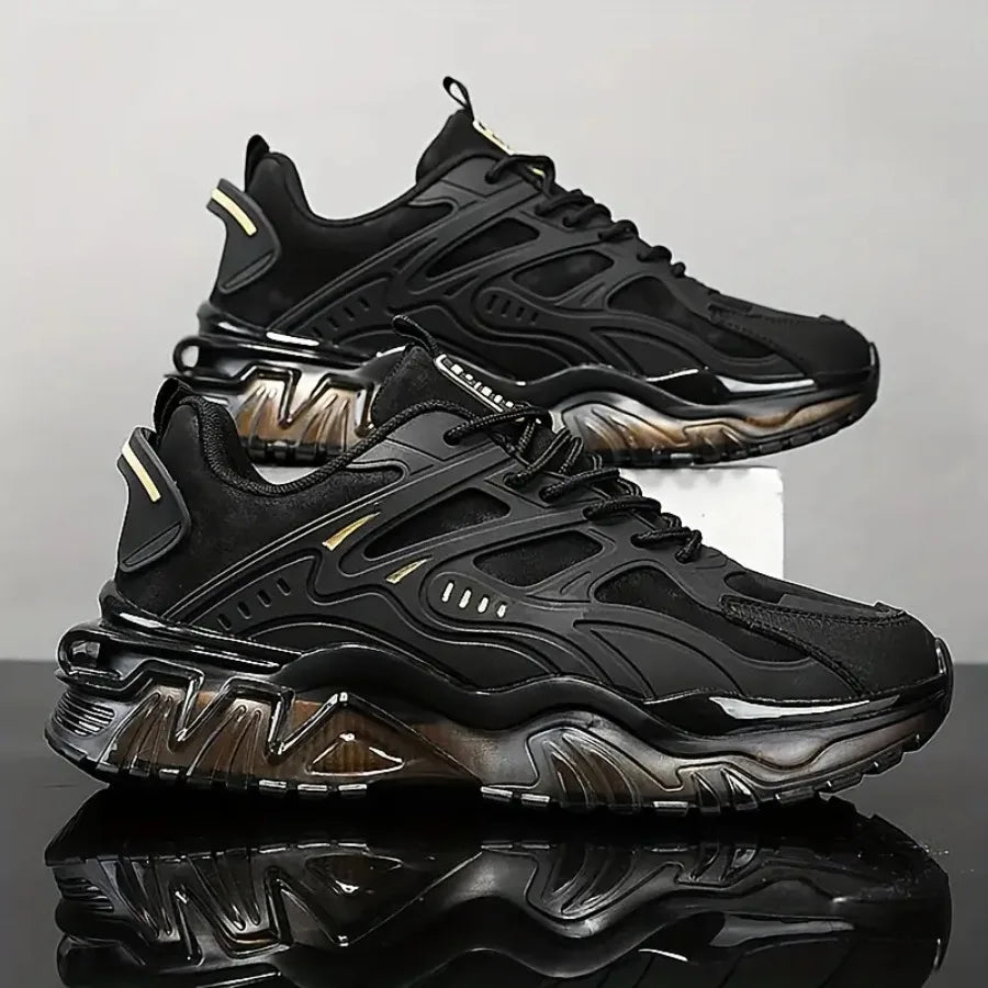 New Outdoor Soft Comfortable Breathable Lightweight Shock-Absorbing Wear-Resistant Casual Fashionable Sports Running Shoes