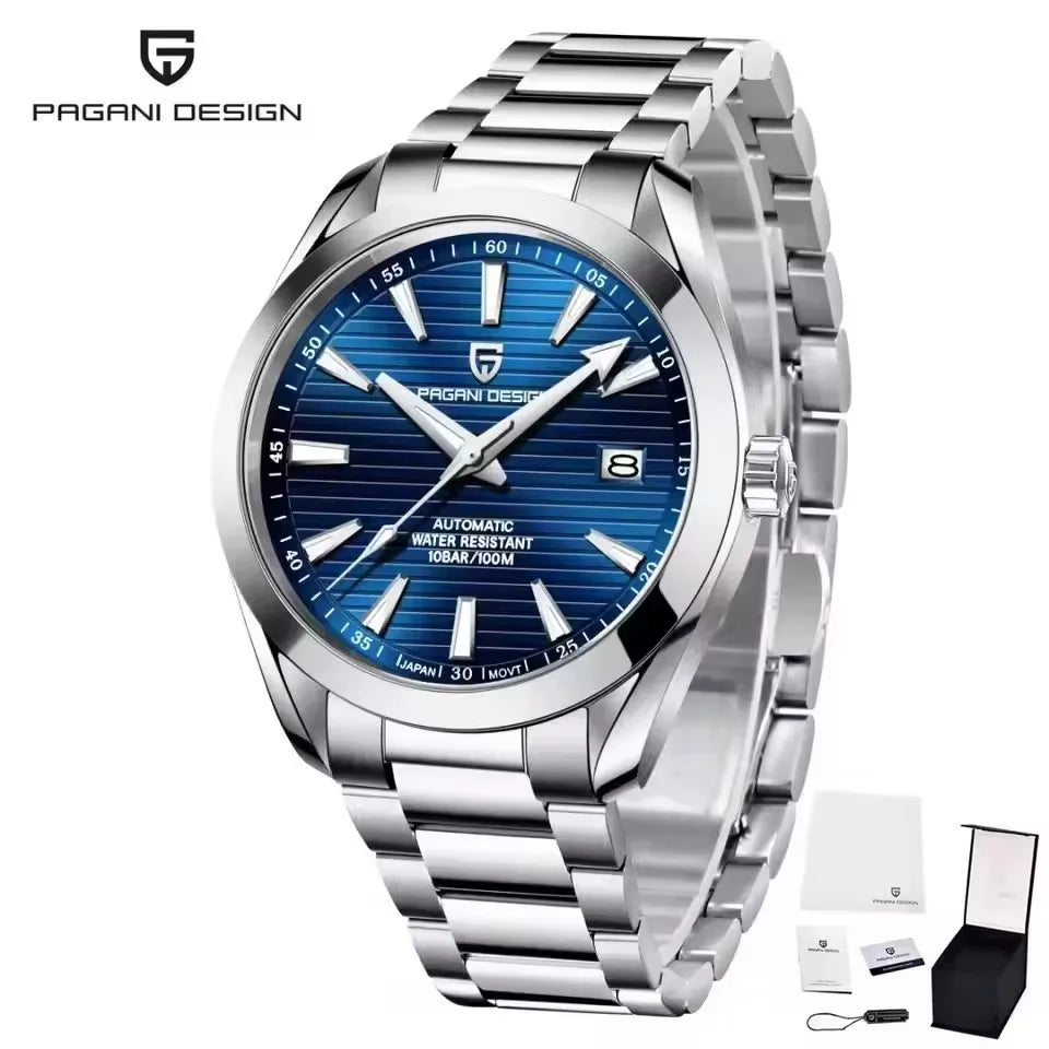 PAGANI DESIGN A150 V2 40MM Luxury Men Sports Watch Sapphire Glass Luminous Stainless Steel Automatic Mechanical Watches for men