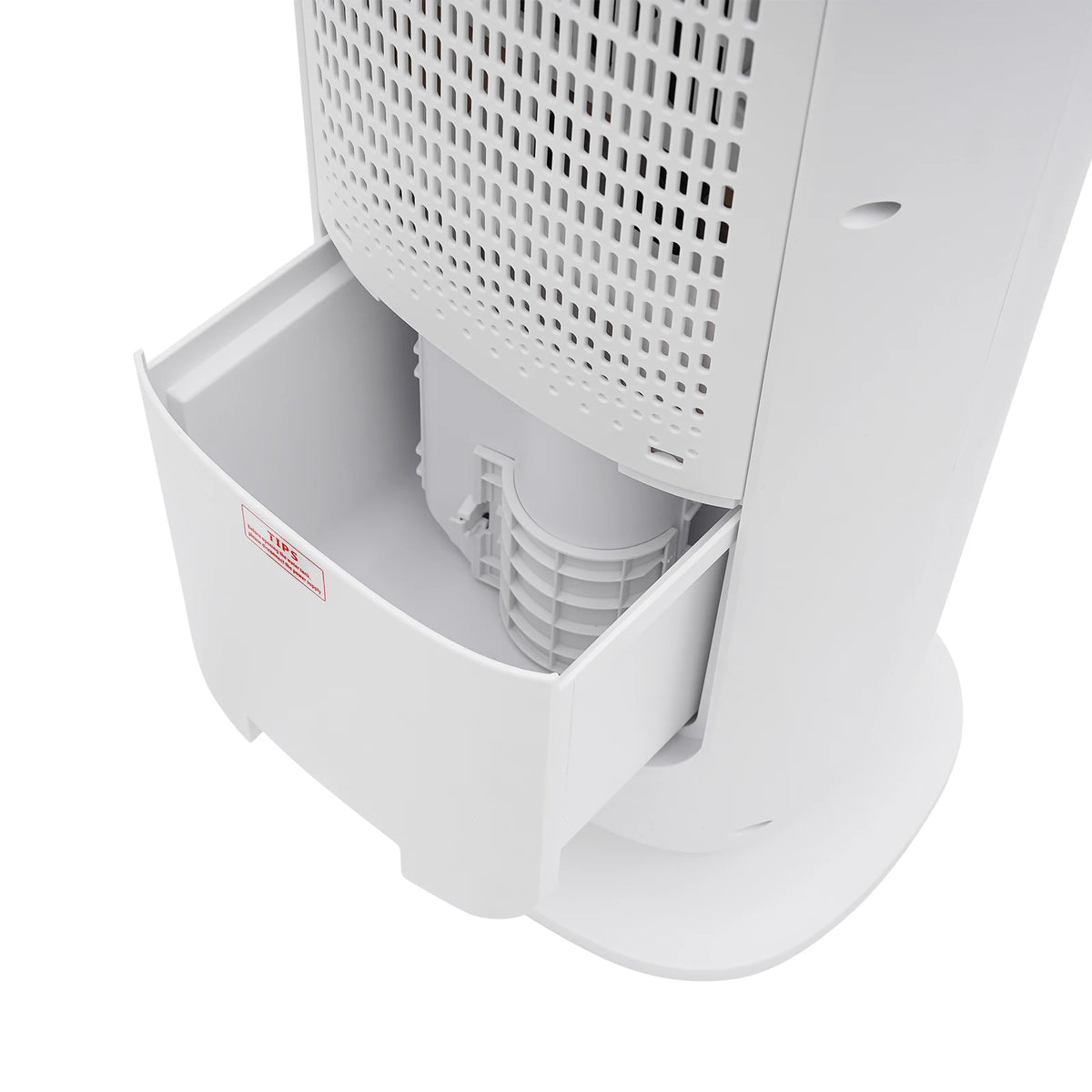 Dual-purpose Heating and Cooling Air Conditioner Fan, Standing Fan and Heater Combo, with Humidification & Remote Control, White