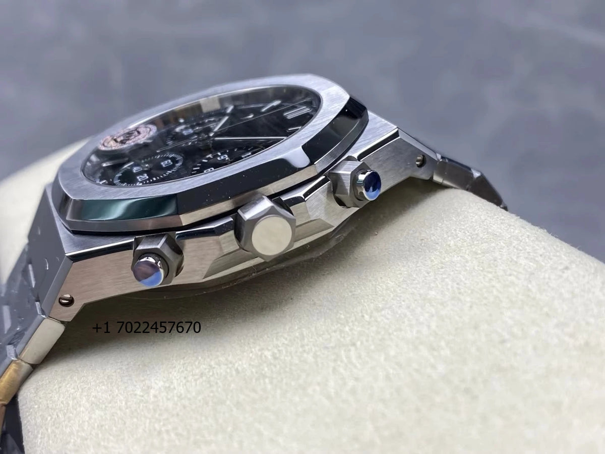 Luxury Mechanical Watch Super Quality Waterproof 41mm with APS Factory 4401 Movement 26240 Multi-Function Chrono Watch