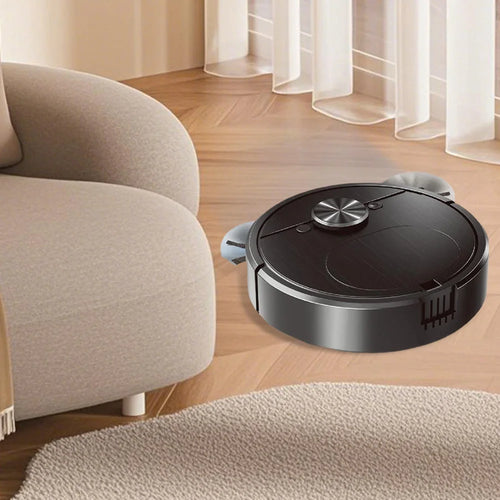 3 In 1 Smart Sweeping Robot with Brush & Mop Robot Vacuum Cleaner Rechargeable Strong Power Sweeping Machine for Home Cleaning