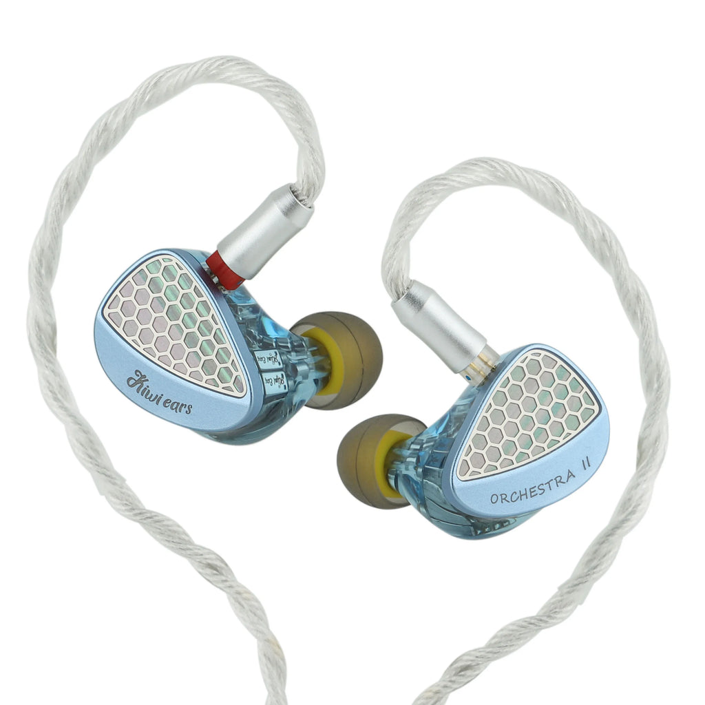 Linsoul Kiwi Ears Orchestra II 10BA Professional In-Ear Monitor with Superlative Tonal Balance Total Noise Isolation Made