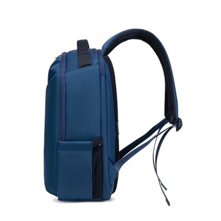 Origami Laptop Backpack for Work and Travel - Fits 16 MacBook Pro - Lightweight Business Bag - Men and Women Navy