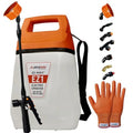 Battery Powered Sprayer 1 Gallon for Lawn and Garden - Electric Sprayer for Weed/Pest Control Watering - Lightweight Durable Pl