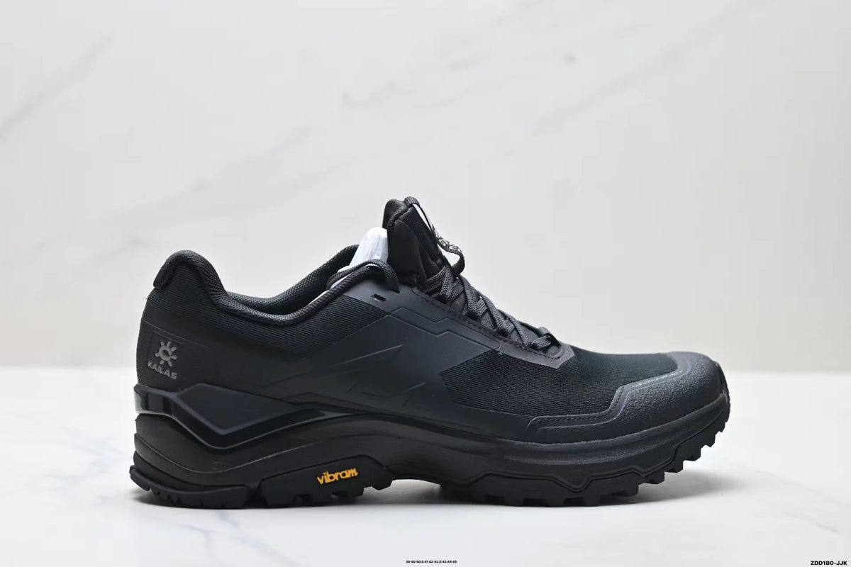 Men's Waterproof Hiking Shoes with Dial Lacing System Anti-slip Outdoor Trekking Trail Running Lightweight Cushioning Footwear