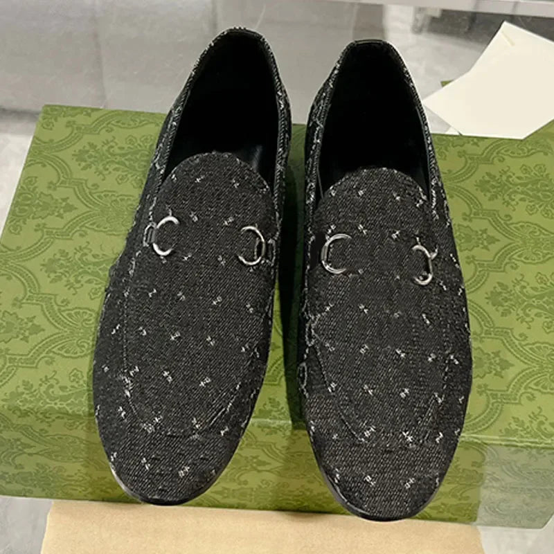 Denim Loafers Women Shoes Designer Sandals Room Mule Baotou Half Slippers Slips Sandal Luxury Silver Hardware Summer Slides Slip