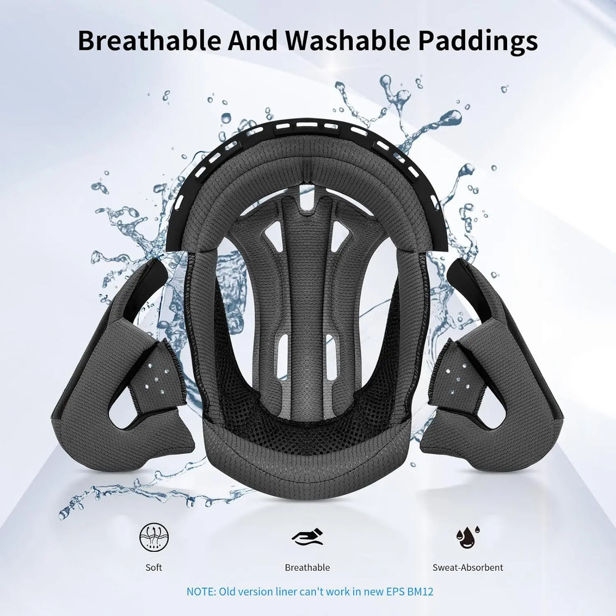Full Face Motorcycle Helmet Bluetooth 5.0 Integrated 2 Way Intercom DOT FMVSS-218 Rated Motorbike Helmet Communication with Dual