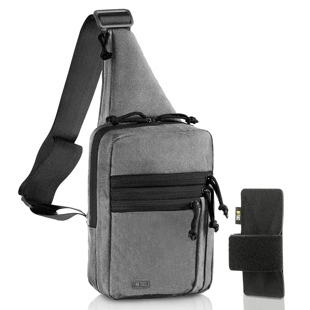 CCW Sling Bag for Men & Women - EDC Shoulder Bag Tactical - Crossbody Concealed Carry Bag - Mens Chest Pack