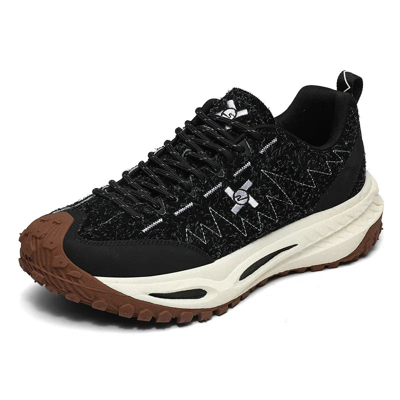 Outdoor Full-grain Leather Hiking Shoes New Arrival Camping Casual Non-slip Climbing Lightweight Durable