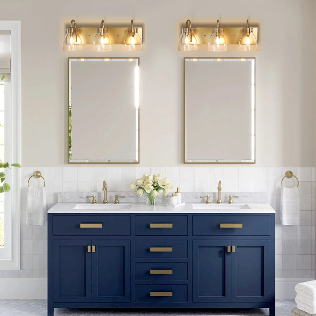 3-Light Vanity Lights For Bathroom Light Fixtures For Bathroom Above Mirror Bathroom Vanity Light Bathroom Light Fixtures