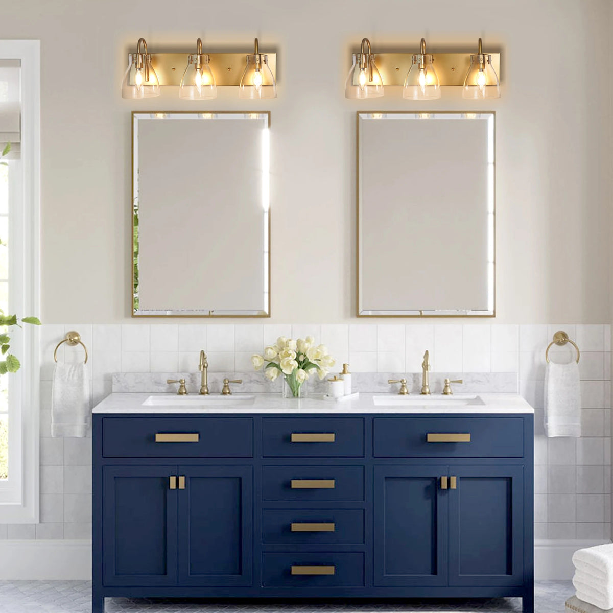 3-Light Vanity Lights For Bathroom Light Fixtures For Bathroom Above Mirror Bathroom Vanity Light Bathroom Light Fixtures