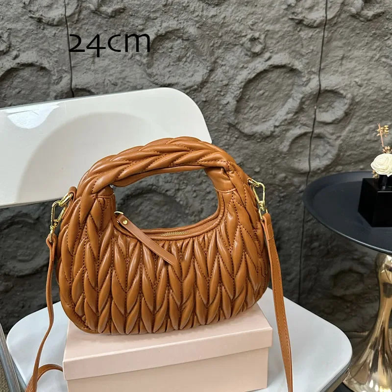 Evening Bag Women Senior Designer Bag Genuine Leather Satchel Underarm Hobo Luxury Bag With Shoulder Bags Desiner Tote Bag Handb