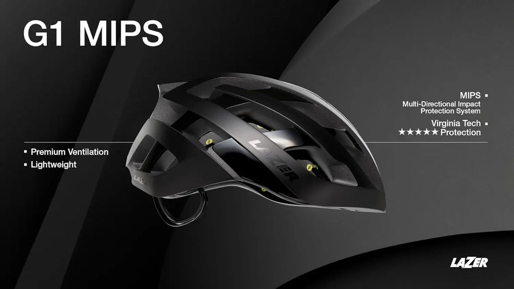 Lightweight Adult Road Bike Helmet with MIPS, High Performance Cycling Protection and Ventilation