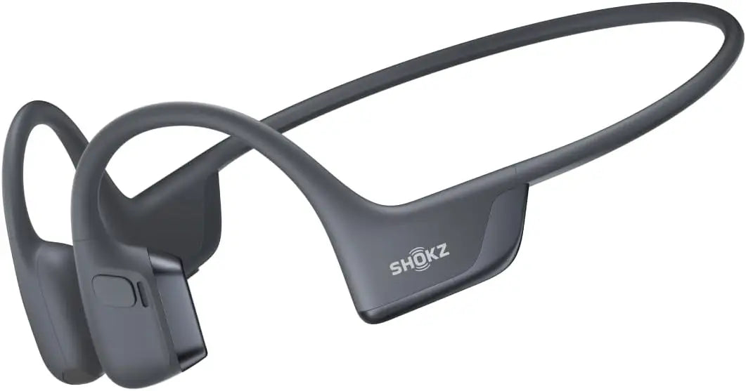 Open-Ear Bone Conduction Headphones: Wireless Sport Earphones for Running, Sweat-Resistant with Deep Bass and Reflective Strip