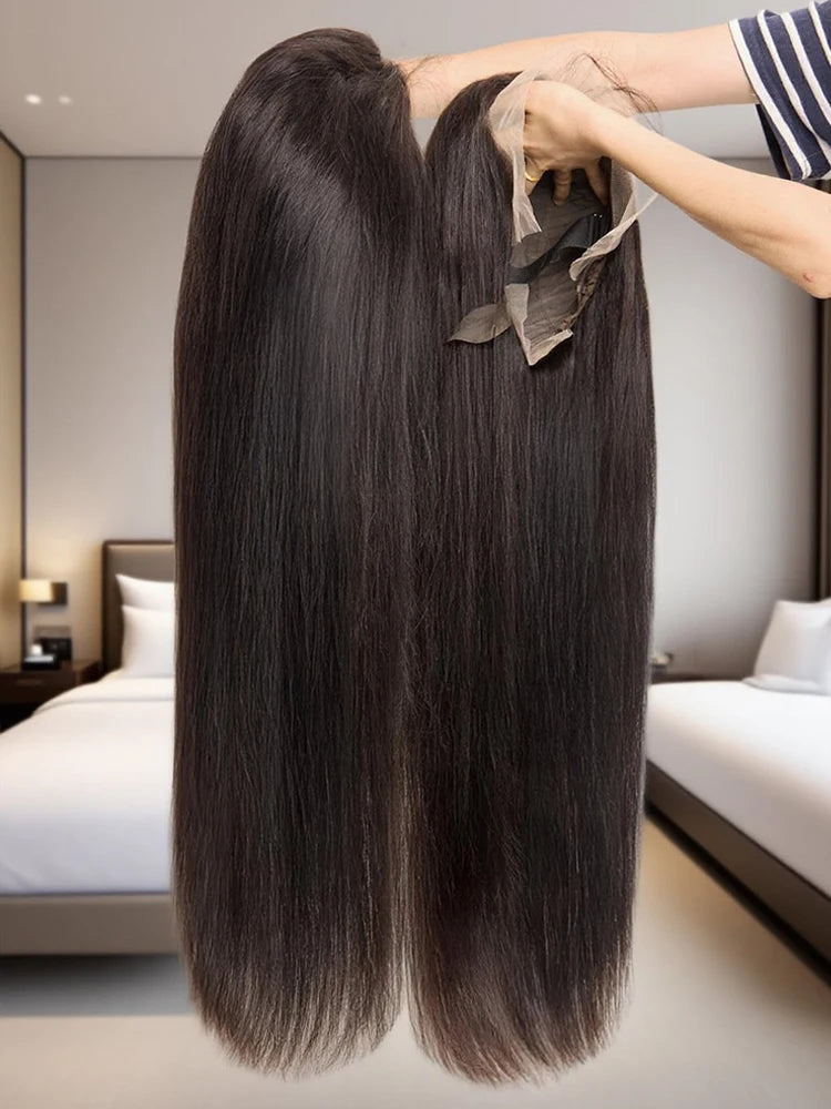 HD Lace Wigs 13x6 Straight Human Hair Wigs 300% Density 40 46 Inch 13x4 360 Full Lace Frontal Wigs 7x5 Glueless Wigs Human Hair