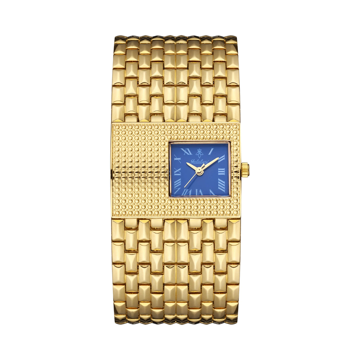 YaLaLuSi Women's Quartz Watch Sculpted Gold Color Elegant Gorgeous Style With Box Watch Remover 2026 Hot New Ion Plating