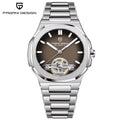 2026 PAGANI DESIGN New Tourbillon Mechanical Watch 316L All Steel Luxury Waterproof Men watch Sapphire Mirror Luminous Man watch