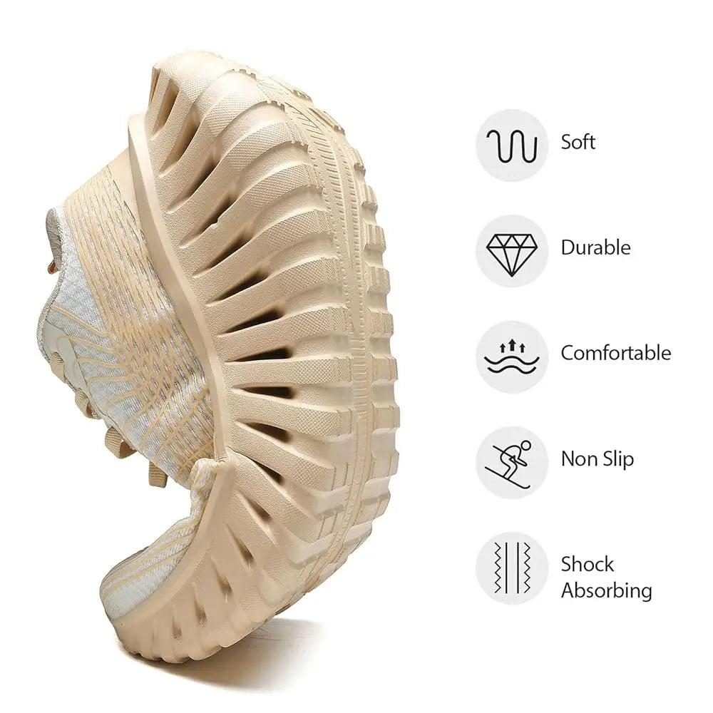 Wowen Walking Shoes Casual Shoes Breathable Walking Sneakers for Workouts Cushioned Flexible Womens Shoes Training Fashion S