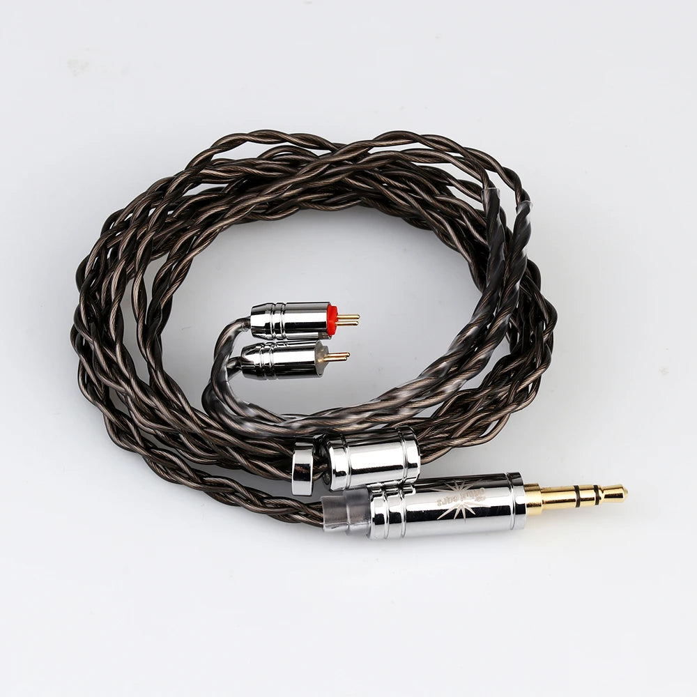 Kiwi Ears Quintet In-Ear Monitor 1DD + 2BA + 1 Planar +1 PZT  with Detachable Silver-plated Copper Cable for Musician Audiophile