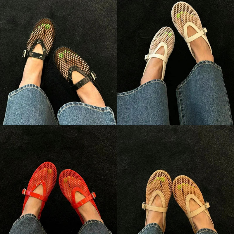 Women Flats Fashion Brand Real Leather Outdoor Flats Comfort Ladies Shoes Rubber Sole Rhinestones crystals design shoes