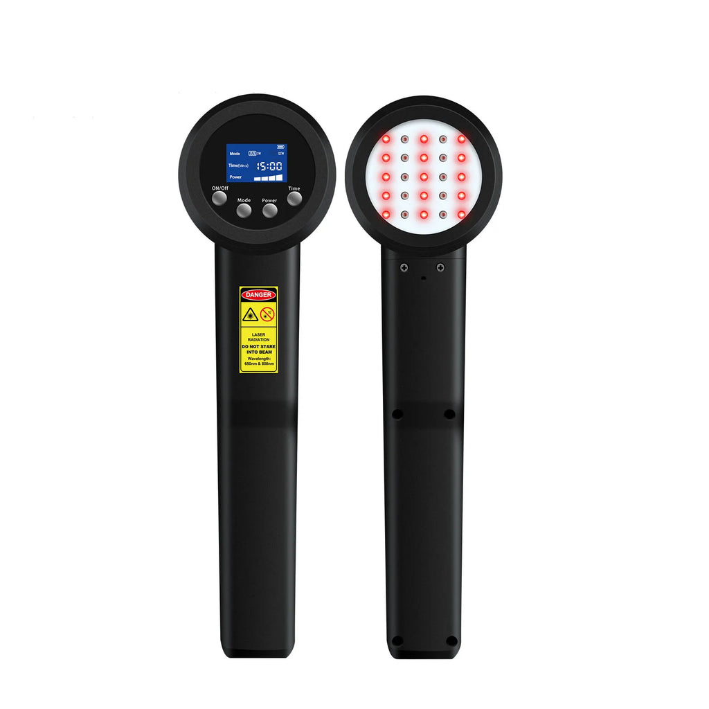 5W Cold Laser Therapy Infrared Light Treatment For Neuropathy Arthritis Pain Relief 650nm*10 808nm*15 Red Light Therapy Benefit