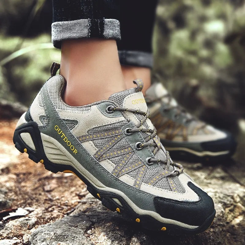 Men's Women's Hiking Shoes Outdoor Trekking Lightweight Cushioning Wading Trail Running Walking Shoes Sports Tourist Footwear