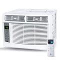 6000 BTU Window Air Conditioner,WiFi Smart AC Unit With Remote & App Control,Timer Function For Rooms Up to 350 Sq Ft, 115v/60Hz